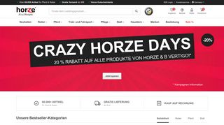 
                            5. Horze.de | Reitsportartikel Online-Shop - Alles für Pferd & Reiter