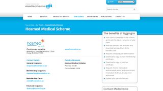 
                            4. Hosmed Medical Scheme | Medscheme