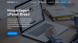 
                            5. Hospedagem cPanel Brasil - Simples, Rápida & Segura - Hosting24