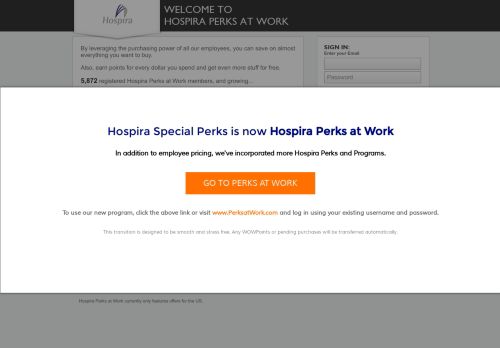 
                            6. Hospira Perks at Work - Corporate Perks