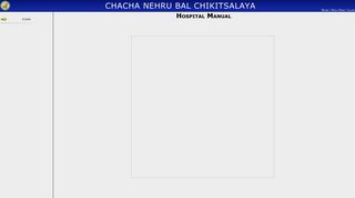 
                            8. Hospital Information System - Chacha Nehru Bal Chikitsalaya