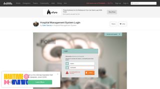
                            10. Hospital Management System Login by Sam García | Dribbble | Dribbble