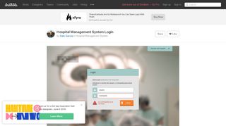 
                            13. Hospital Management System Login by Sam García | Dribbble ...