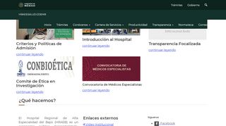 
                            1. Hospital Regional de Alta Especilidad del Bajío - www.hraeb.salud ...