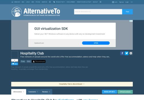 
                            6. Hospitality Club Alternatives and Similar Websites and Apps ...