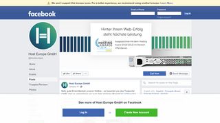 
                            4. Host Europe GmbH - Posts | Facebook
