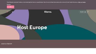 
                            8. Host Europe - Integration Center der Sofort GmbH