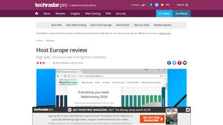 
                            11. Host Europe review | TechRadar
