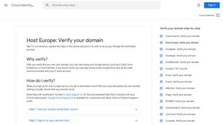 
                            7. Host Europe: Verify your domain - Cloud Identity Help