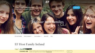 
                            2. Host family with EF | Become one of our host families today - EF Ireland