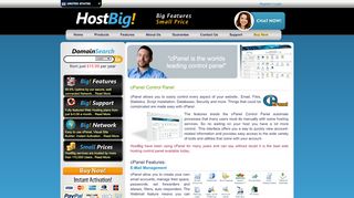 
                            5. HostBig - cPanel Control Panel