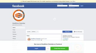
                            10. HostDime Colombia - Home | Facebook