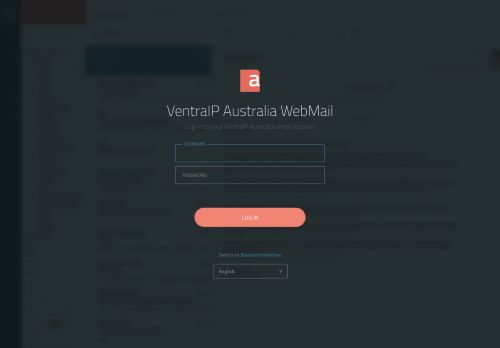 
                            5. Hosted Email - Login Page