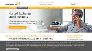 
                            5. Hosted Exchange 2016 Small Business von QualityHosting