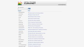 
                            10. Hosted Exchange - Curanet A/S - Vidensbase