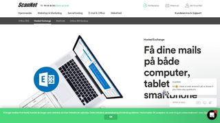 
                            4. Hosted Exchange → Microsoft Exchange mailkonto fra 5 kr./md.