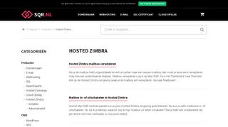 
                            3. Hosted Zimbra | CYSO Servicedesk