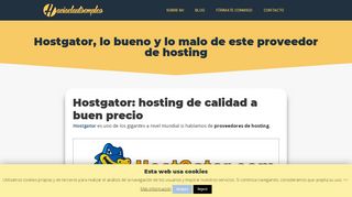 
                            9. Hostgator, lo bueno y lo malo de este proveedor de hosting