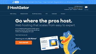 
                            7. HostGator | Website Hosting Services - Easy & Secure Hosting