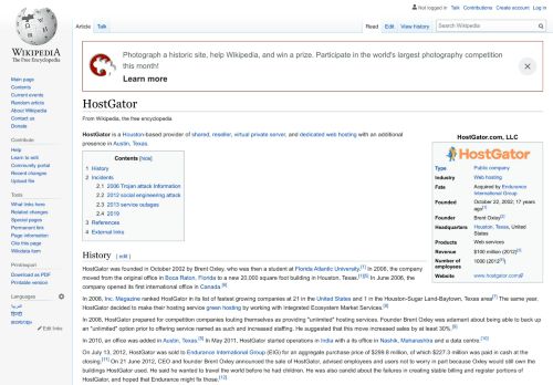 
                            6. HostGator - Wikipedia
