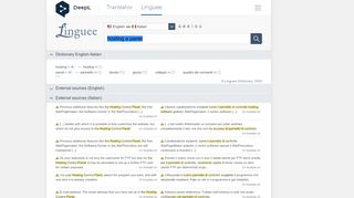 
                            13. hosting a panel - Italian translation – Linguee