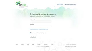 
                            2. Hosting Account Logon - Camfrog Room Hosting