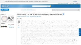 
                            5. Hosting ASP.net app on somee - database update from C# app - Microsoft