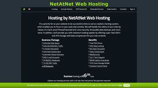 
                            2. Hosting by NetAtNet Web Hosting