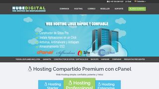 
                            7. Hosting Colombia - Hosting Poderoso en Colombia - NubeDigital