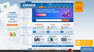 
                            4. Hosting CZECHIA.COM: profesionální webhosting a domény