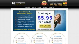 
                            4. Hosting Direct - Web Hosting and Dedicated ServersHosting Direct ...