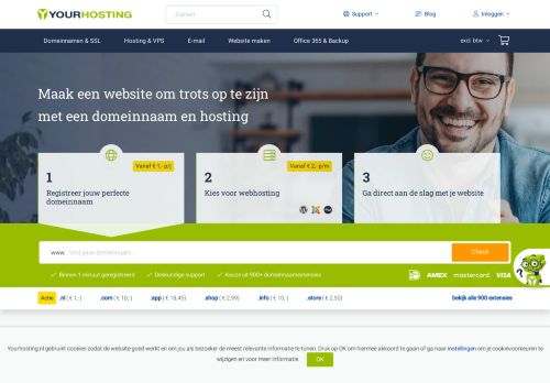 
                            9. Hosting, Domeinnaam Registreren? #1 Webhosting & Domeinregistratie