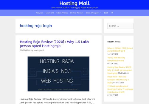 
                            10. hosting raja login Archives | HostingMall.in