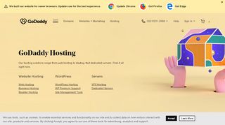 
                            3. Hosting | Secure, Fast and Reliable Web Host Solutions - GoDaddy PH