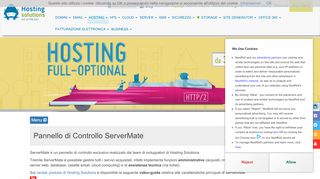 
                            5. Hosting Solutions - Pannello di controllo multilivello ServerMate