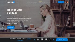 
                            9. Hosting web ilimitado - Solución confiable de hosting web ... - Hosting24