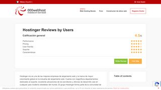 
                            9. Hostinger reviews 2019 - real user Hostinger web hosting reviews