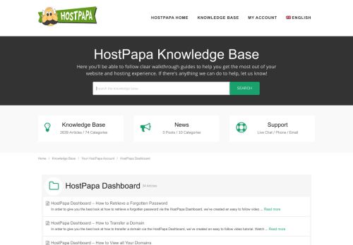 
                            9. HostPapa Dashboard Archives - Page 5 of 6 - HostPapa Knowledge ...