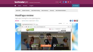 
                            12. HostPapa review | TechRadar