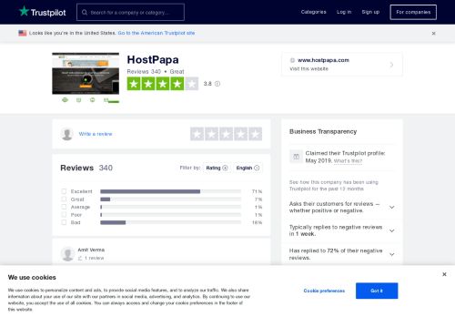 
                            8. HostPapa Reviews | Read Customer Service Reviews of www ...