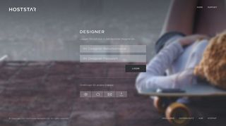 
                            5. Hoststar Designer | Login