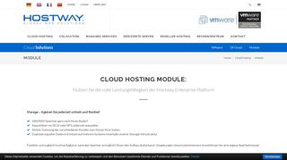 
                            7. Hostway Deutschland GmbH | Cloud Hosting Module