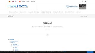 
                            12. Hostway Deutschland GmbH | Sitemap