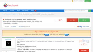 
                            5. Hot Deal Get Flat 50% off on domestic hotels and 25% off on ...