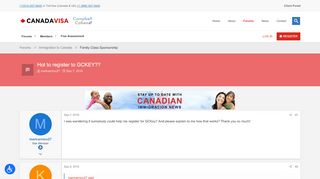 
                            7. Hot to register to GCKEY?? - Canadavisa.com