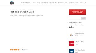 
                            13. Hot Topic Credit Card Review 2019 [Login and Payment] | Read ...
