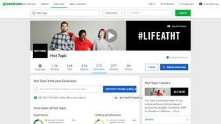 
                            7. Hot Topic Interview Questions | Glassdoor