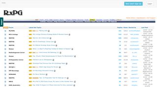 
                            4. Hot topics from all forums in RxPG - Forum