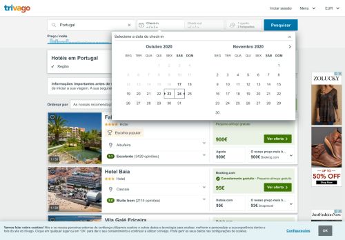 
                            6. Hotéis em Portugal | Pesquise e compare ofertas fantásticas no trivago