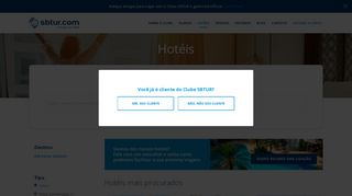 
                            3. Hotéis - SBTUR Viagens